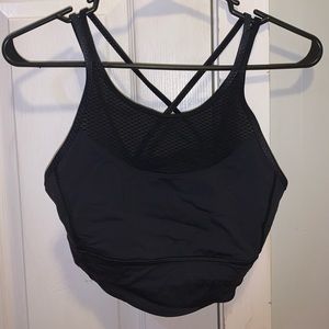 Lulu Lemon Highneck Mesh Sports Bra
